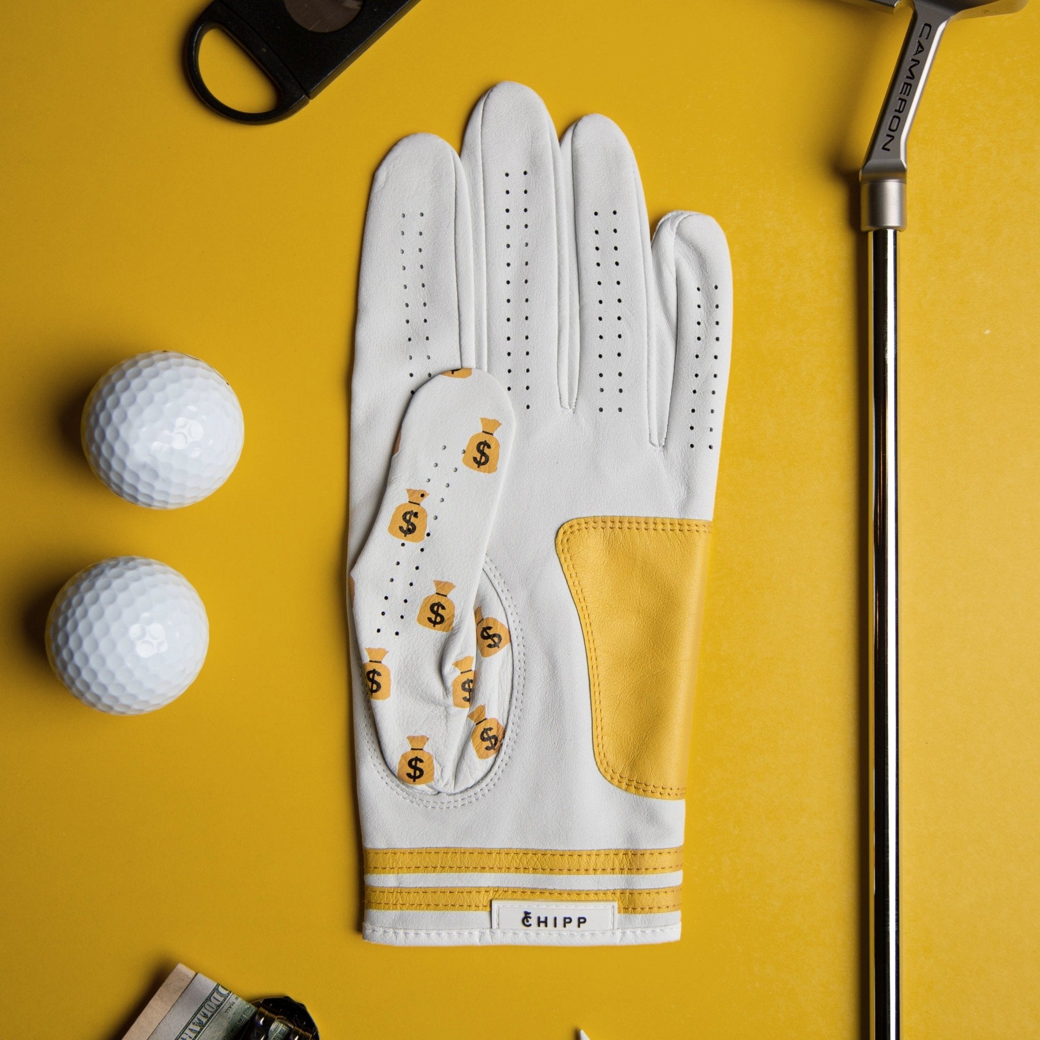 "Money Bags" Golf Glove - Chipp Golf Co